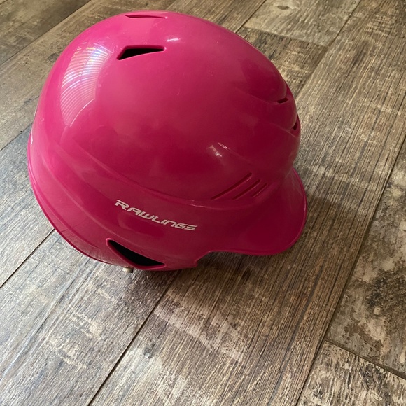 Rawlings Youth Pink Batting Helmet - Picture 4 of 6